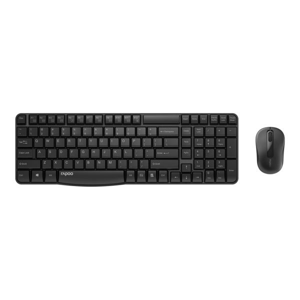 Rapoo X1800s Wireless Mouse &amp; Keyboard Combo Black