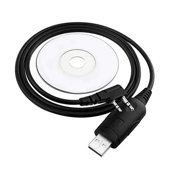 USB Programming Cable plus CD For Walkie Talkie Radios / Transceivers