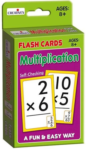 Creatives Flash Cards - Multiplication