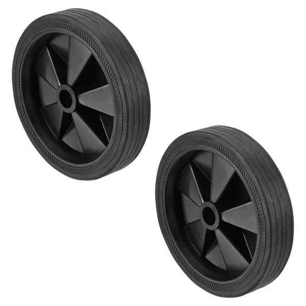 Tools Non-Slip Air Compressor Castor Wheel Replacement Set of 2 - 15cm
