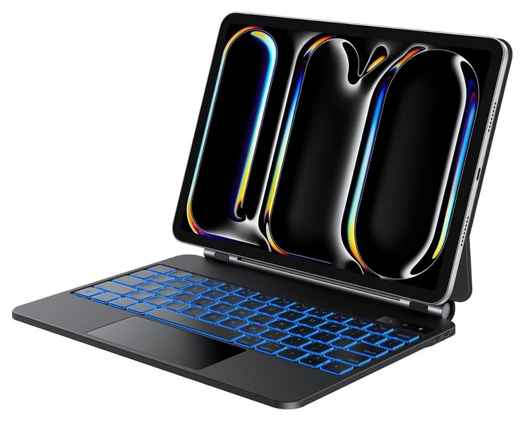 Compatible With Magnetic Keyboard Case iPad Pro 11 inch Magnetic (M4, 2024)