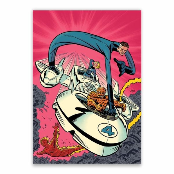 Fantastic 4 Comics - A1 Poster