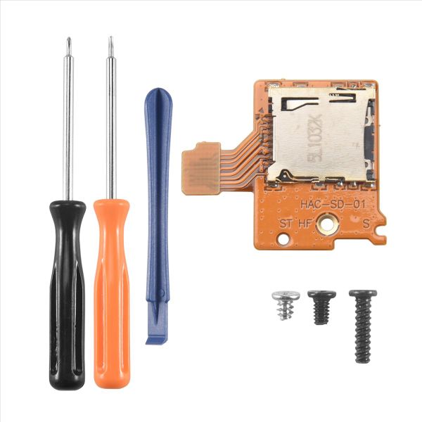 Micro-Sd Card Slot Board Replacement Repair Kit Repair Parts