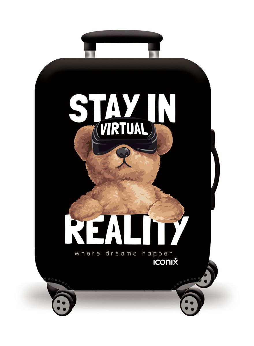 Iconix Printed Luggage Protector Stay In VR Shop Today. Get it