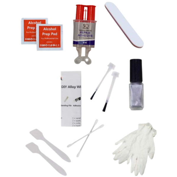 14-Piece Multipurpose DIY Alloy Wheel Repair Kit XF09
