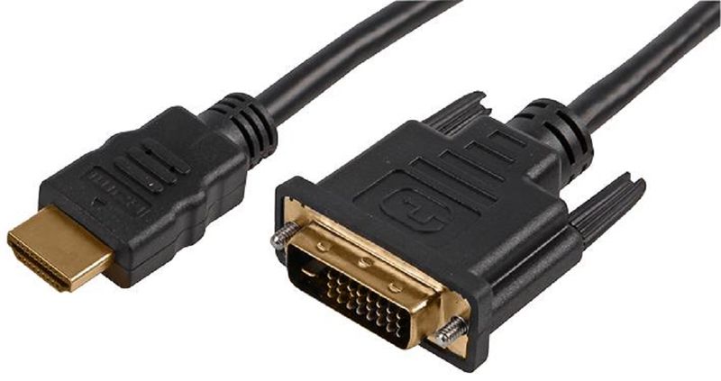 Pro Signal (PSG02577) HDMI Plug, DVI-D Plug, 33 ft, 10 m, Black