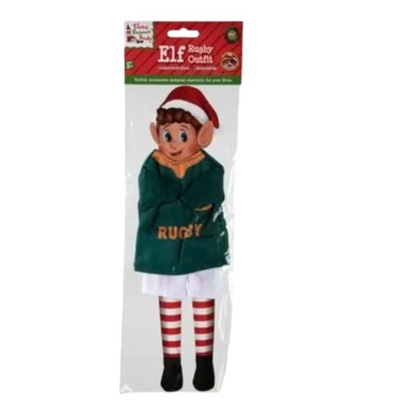 Xmas Elf Rugby Player Outfit x 2