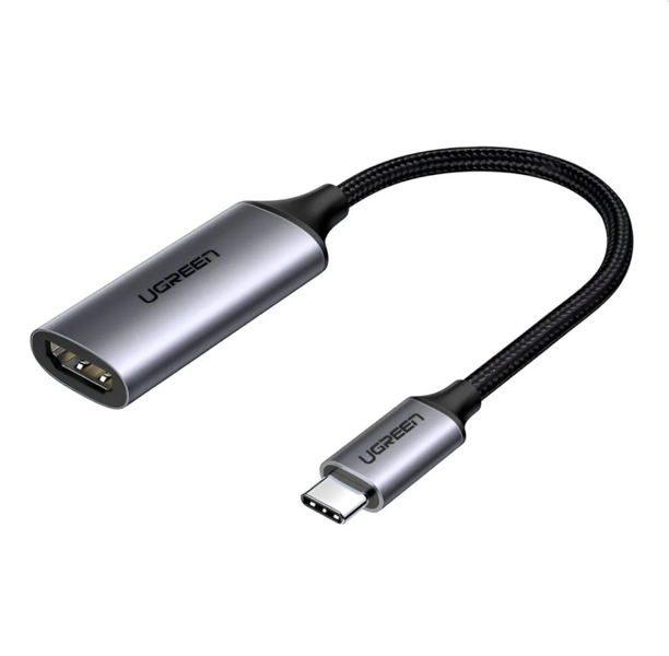 Powerful Portable Silver Type-C To 4K HDMI Adapter