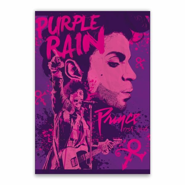 Purple Rain Prince Poster - A1