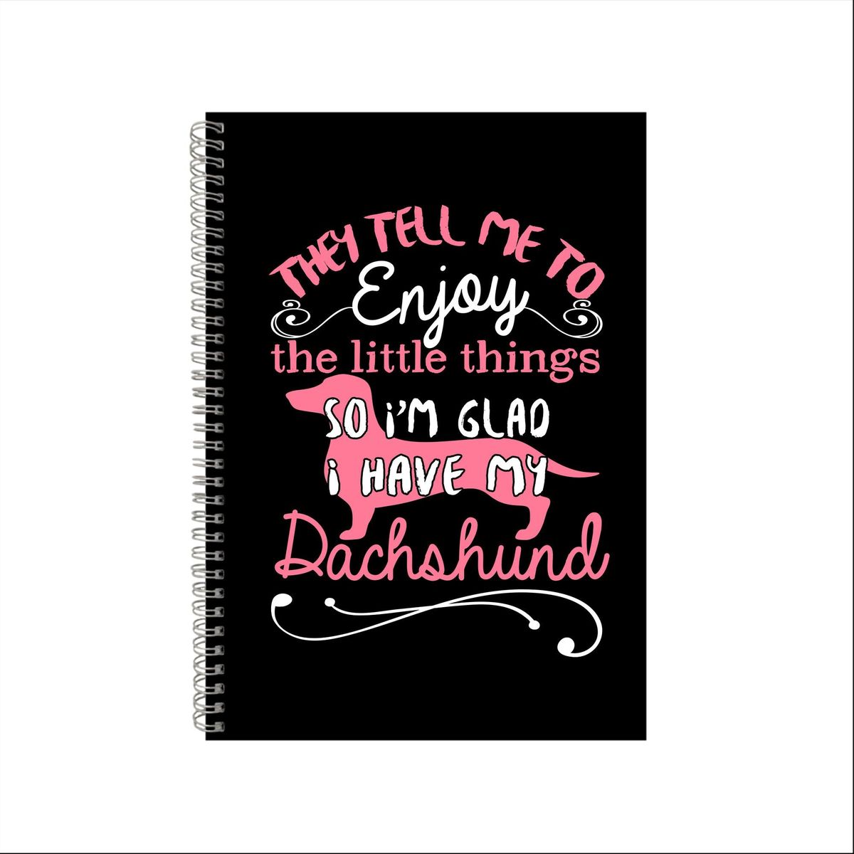 Dachshund Notebook Dog Gift Idea A4 Notepad Pad 64 | Shop Today. Get it ...