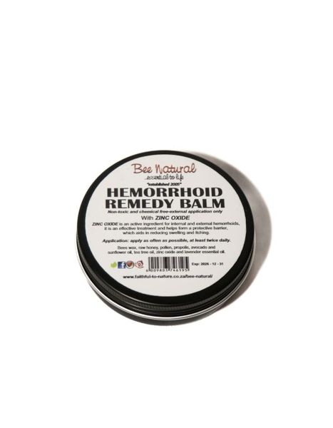 Bee Natural Hemorrhoid Remedy Balm