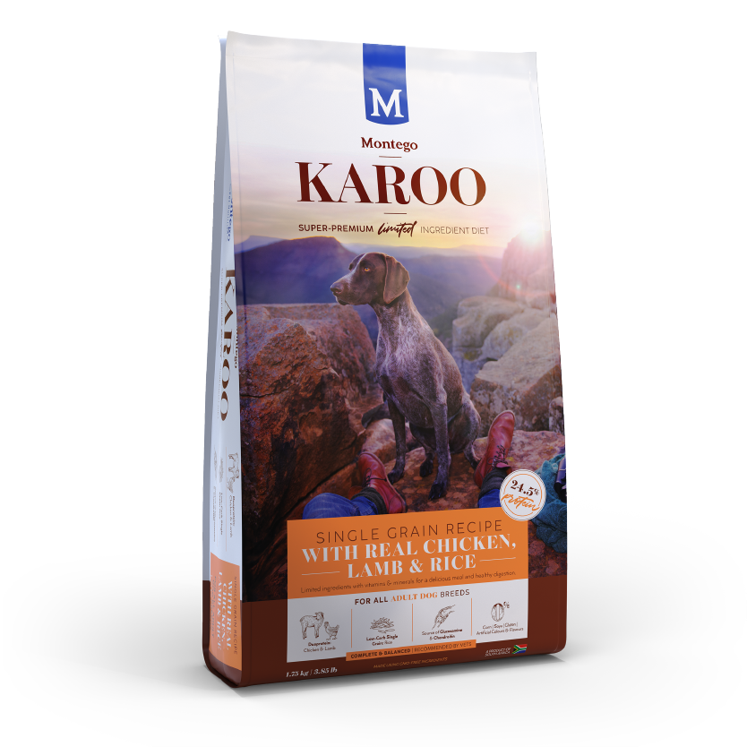 Montego Karoo Adult Chicken & Lamb Dog Food Buy Online in South