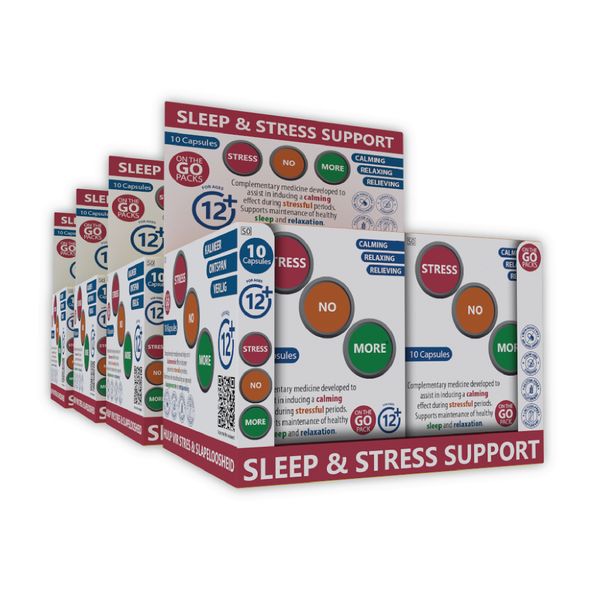 Stressnomore Shipper (10 x 10 Capsules) x4