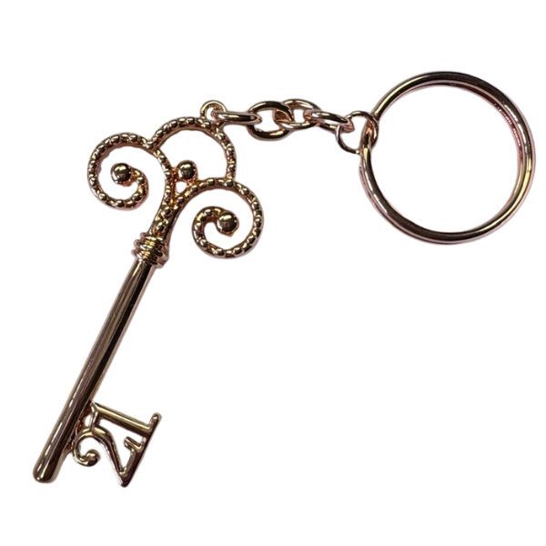Equilibriumn21st Birthday Keepsake Rose Gold 6 cm Keyring Silver Plated