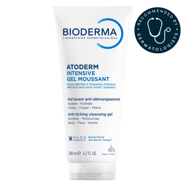 BIODERMA Atoderm Intensive Foaming Gel Cleanser for Very Dry Itchy Skin 200ml