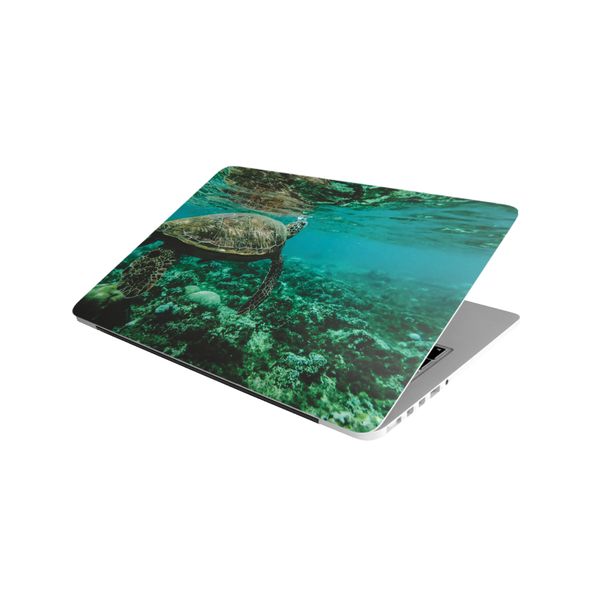 Laptop Skin/Sticker - Underwater Turtle