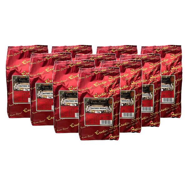 Exotic Spices Nutmeg (Whole) - 10 pack