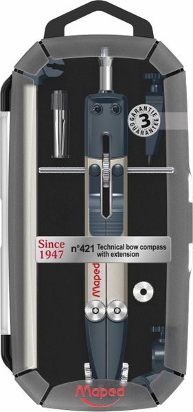 MAPED Technic Bow Compass With Extension 5P BOX