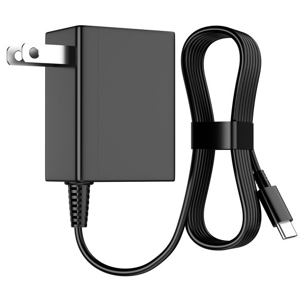 15V 2.6A Charger Compatible with Nintendo Switch Charger Type-C AC Adapter