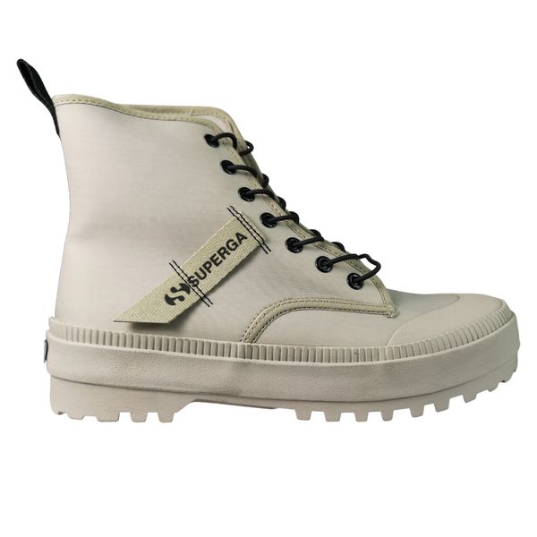 Superga Alpina Side Tape Grey Colombia - High-Top Sneaker Boot