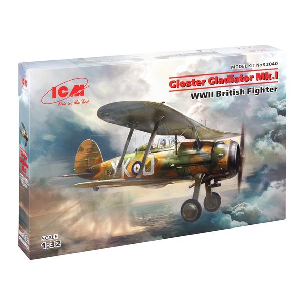 ICM32040 1/32 Gloster Gladiator Mk.I