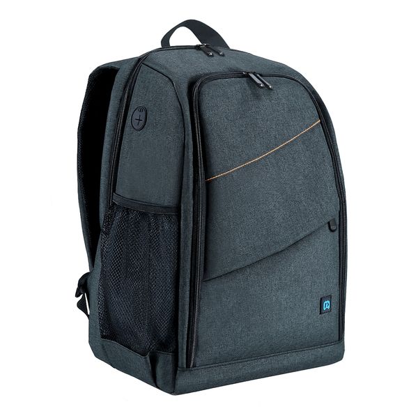 PULUZ Camera Backpack. Waterproof, Scratch-proof with Rain Cover (Black)