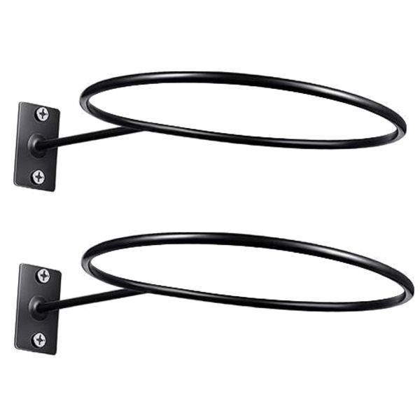 Sport Wall Mount Iron Basketball Holder - Set of 2 - 23cm