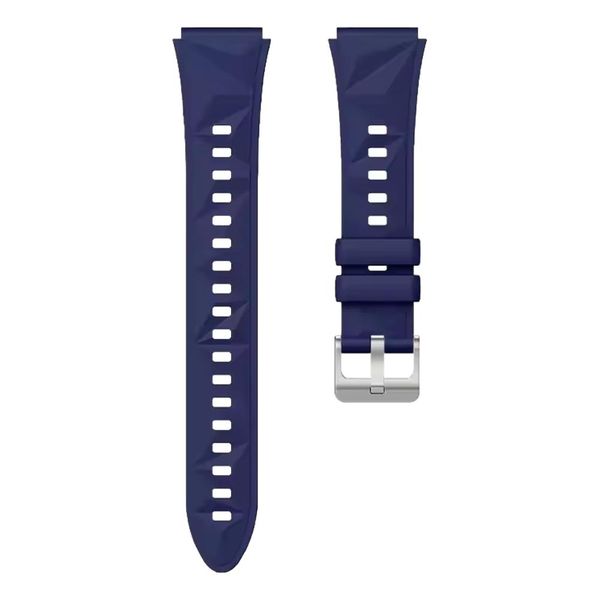 18mm Geometric Silicone Sport Band compatible with 41mm Huawei Watch GT 5