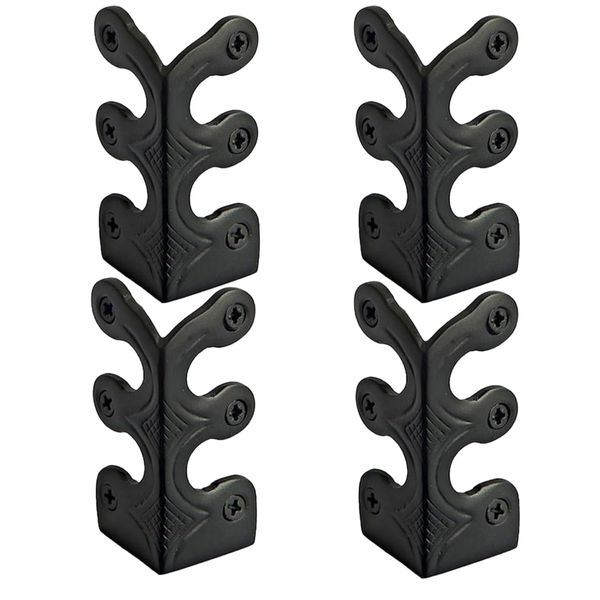 Decor Vintage Design Metal Corner Furniture Protectors Set of 4 - 5cm