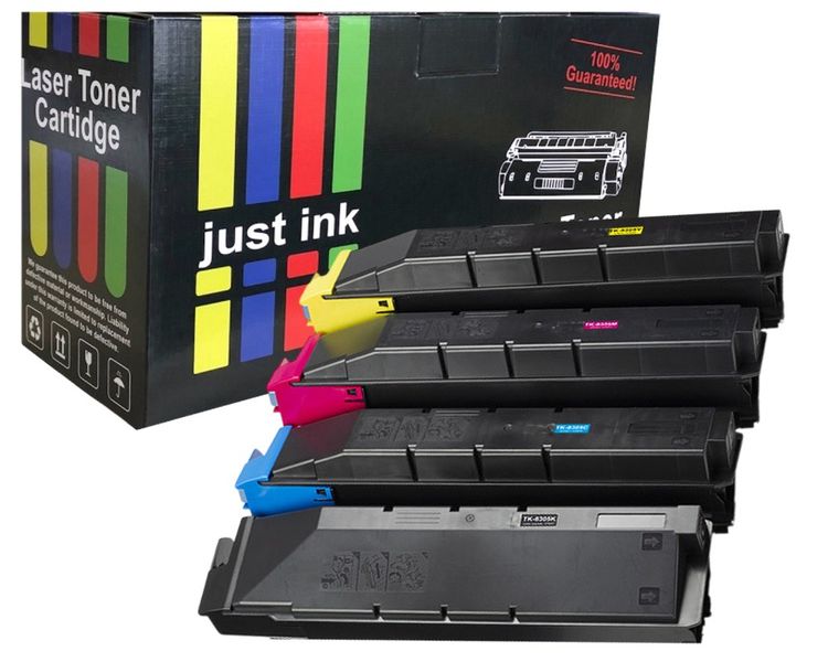 Compatible Kyocera TK8305 B/C/M/Y Toner Cartridge Multipack