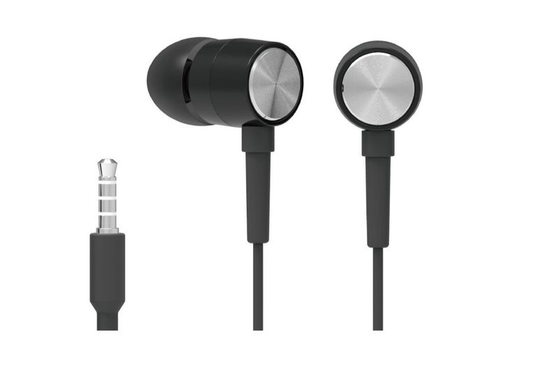 HP In-Ear Musical Earphones - Black