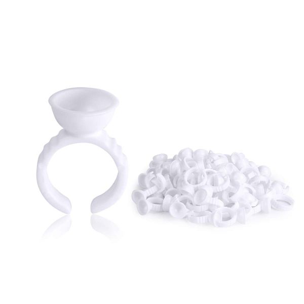 100PCS-Glue Rings For Lash Extensions