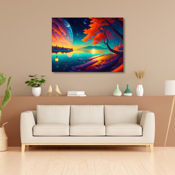 Canvas Wall Art - Beautiful Evening