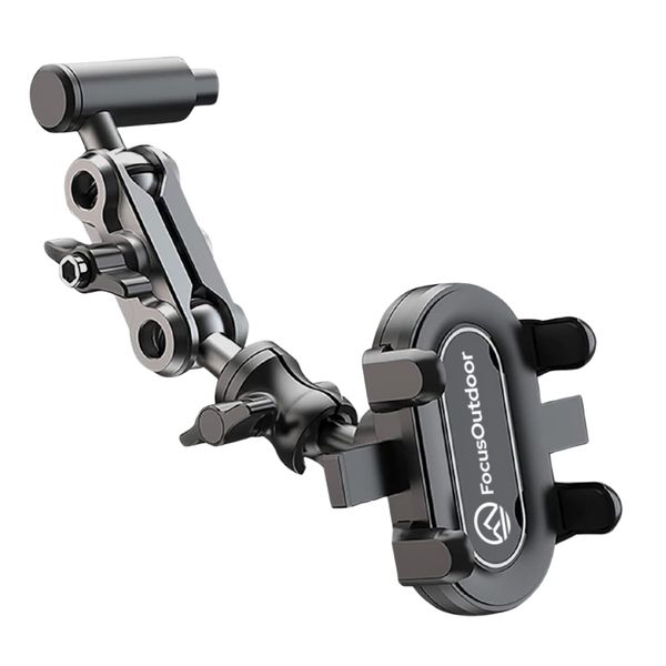 FocusOutdoor Grab Handle Hands-Free 360 Rotation Phone Holder Mount