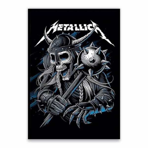 Metallica Skeleton Poster - A1