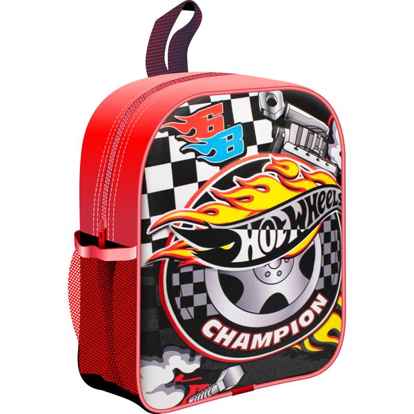 HOT WHEELS Official Licensed Kids 3D Embossed Backpack - Bold &amp; Durable