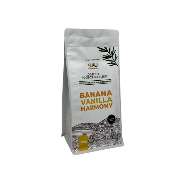 CuCu Loose Leaf Rooibos Tea Blend Banana Vanilla Harmony