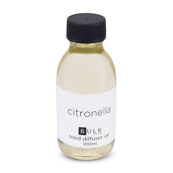Bulk Body Care - Reed Diffuser Perfume Oil - Citronella - 100ml