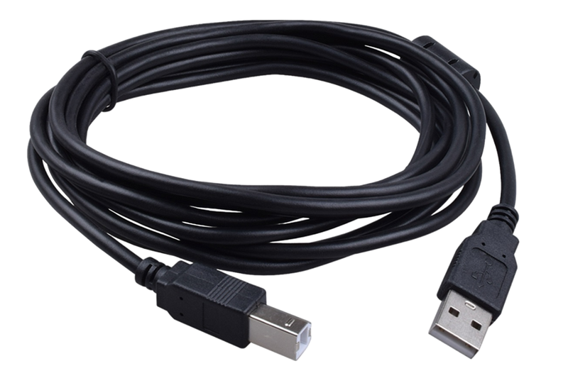 ZATECH USB Printer Cable 5 Meter - USB-A Male To USB-B Male