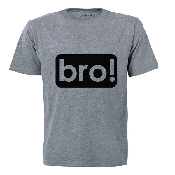 Bro! - Mens - T-Shirt - White