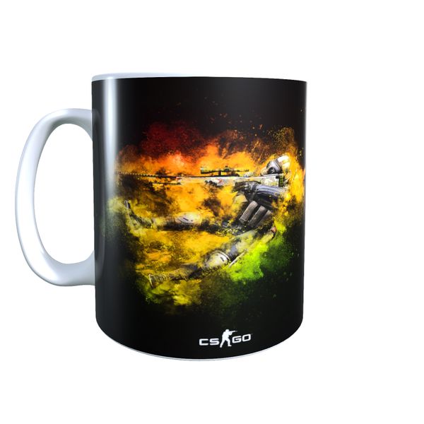 CT Colour Cloud - Counter Strike Coffee Mug
