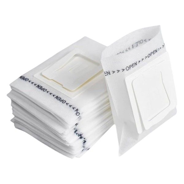50 Piece - Disposable Coffee Filter Bags - White