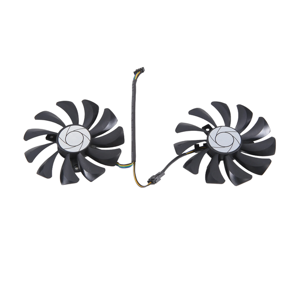 New 1 Pair Graphics Card Fan 85Mm Ha9010H12F-Z 4Pin Cooler Fan