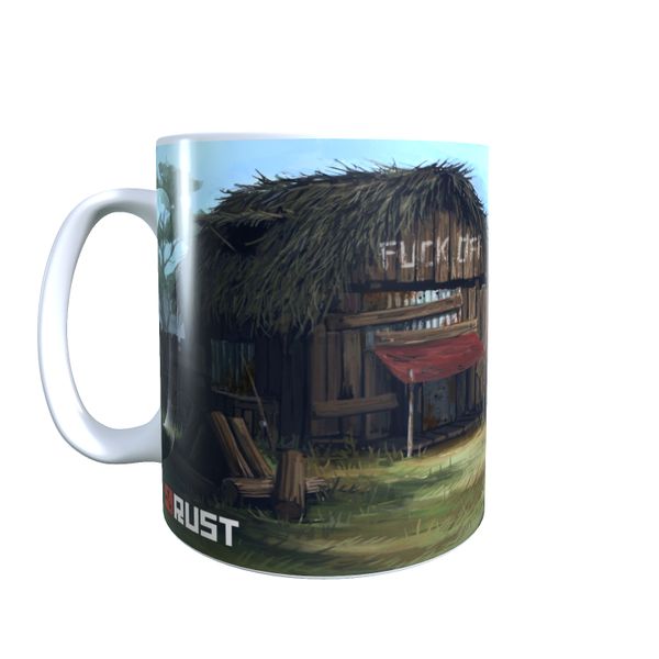 Naked Base Camp - Rust Coffee Mug