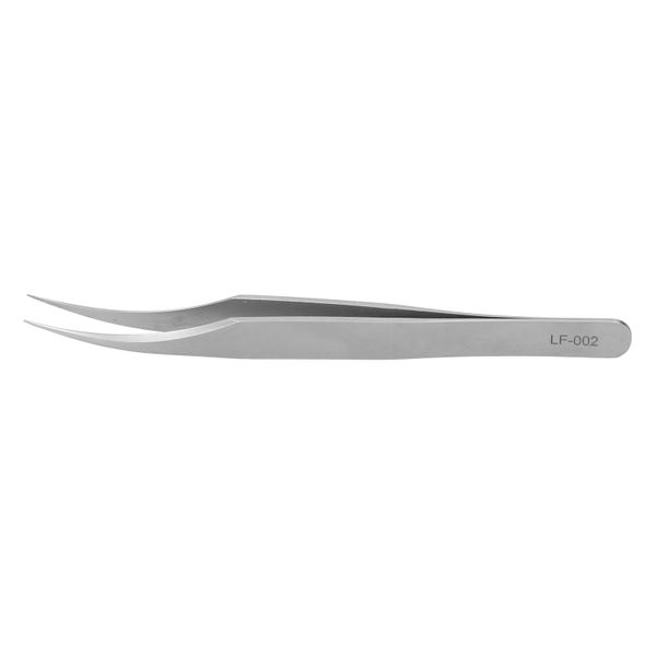 Eyelash Tweezers Arc Shape Curved for Grafting Extension Elasticity LF-002