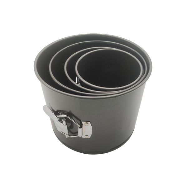 Set Of 4 Sizes Form Cake Tall Pane Tone Tin Mould