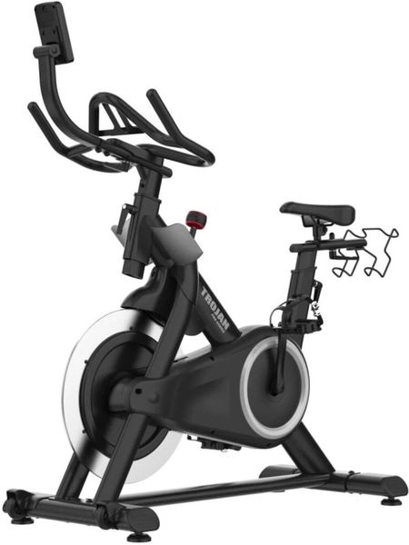 Indoor Spinning Bike with Adjustable Resistance and Tablet Holder