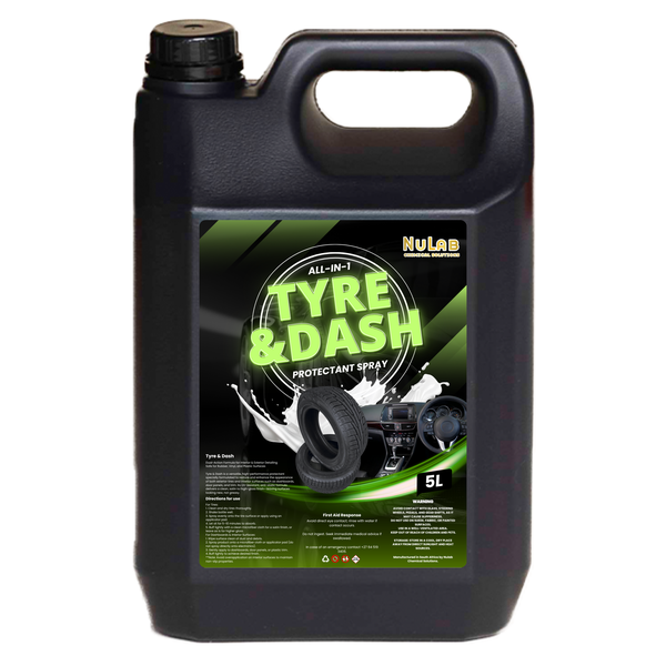 Tyre &amp; Dash Shine - All-in-1 Protectant Spray - 5L