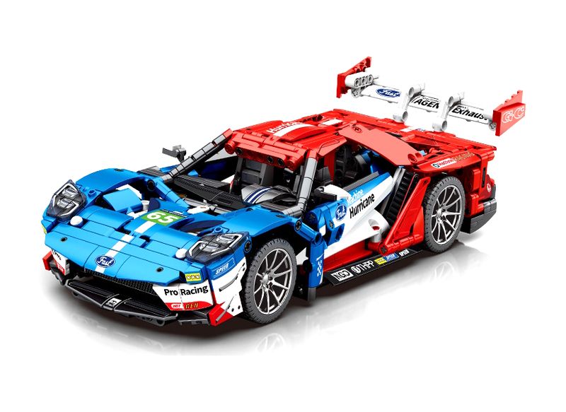 Sembo Tech 1/14 Scale Ford GT Racecar - 1257-Pieces - 35cm