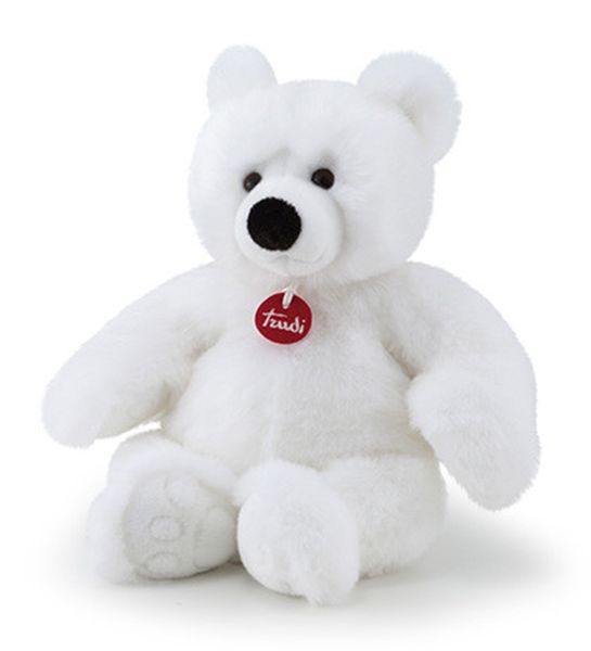 Trudi Classic Bear White Franco Plush - 39cm